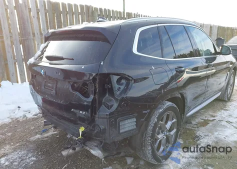 2020 BMW X3 xDrive30I z USA, uszkodzony, nr VIN 5UXTY5C07L9B41485